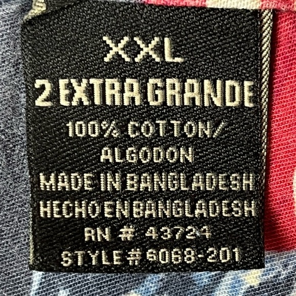 Vintage COTTON TRADERS SPORT Men's USA PATRIOTIC shirt XXL - Picture 9 of 15